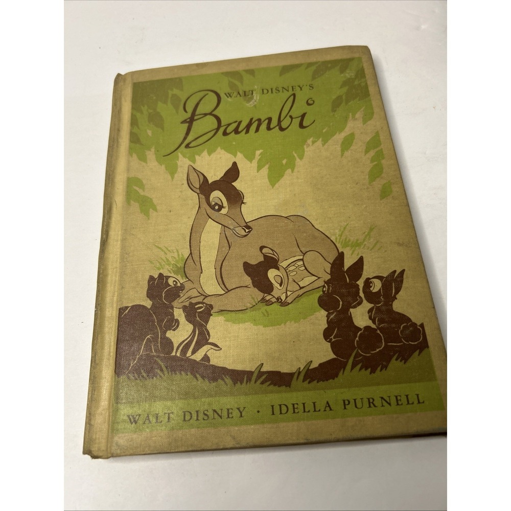 Walt Disney's Bambi 1944 first edition Idella Burnell